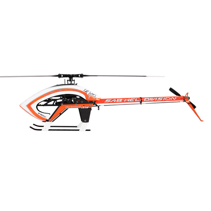 SG585 SAB GOBLIN RAW 580 WHITE/ORANGE-Mad 4 Heli