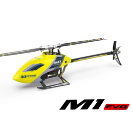 OSHM0027 OMPHOBBY OMP Heli M1 EVO Helicopter yellow (S-FHSS RX)-Mad 4 Heli