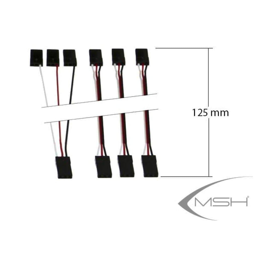 MSH51644 Set of cables for standard receivers 125mm