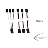 MSH51644 Set of cables for standard receivers 125mm-Mad 4 Heli